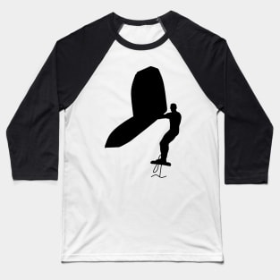 Wing surfer wing surfing with foil wing Baseball T-Shirt